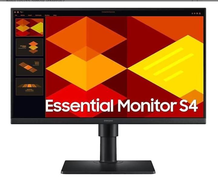 MNT 22 SAMSUNG ESSENTIAL S4 LS22D400GAUXUF FHD 5MS 100HZ HDMI IPS MONITOR