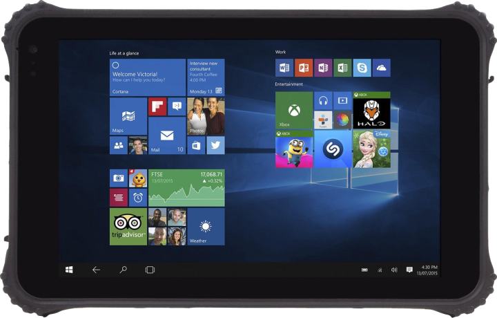 TABLET- 8" RUG800-GSM WİFİ 4 GB RAM 64 GB DİSK WİN10 AÇIK ÜRÜN