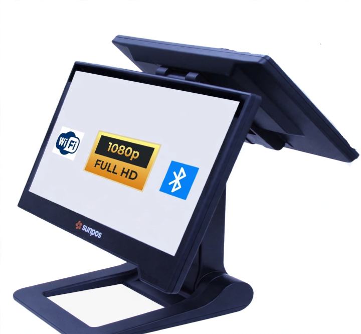 15.6" FHD İ5 6. NESİL 8 GB RAM 256 GB M2 ÇİFT 11.6" WİFİ SUNPOS SGI1560IIW PC