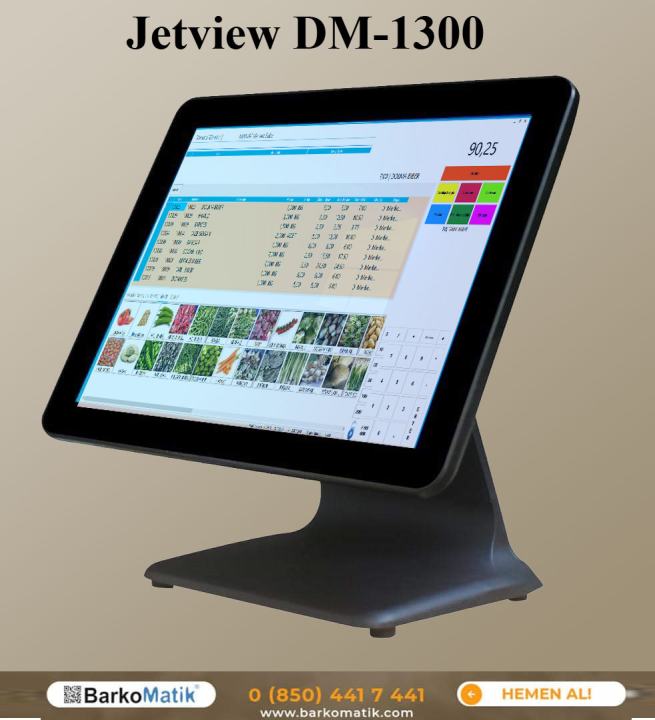 DM JETVIEW 1300 15.6 VGA - HDMI DOKUNMATİK MONİTÖR