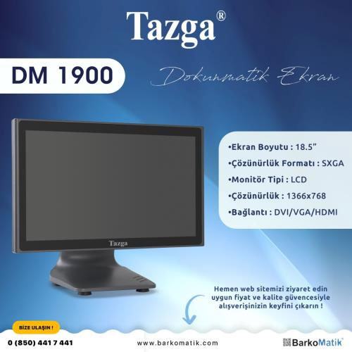 DM 1900 18.5" DVI / VGA / HDMI DOKUNMATİK EKRAN