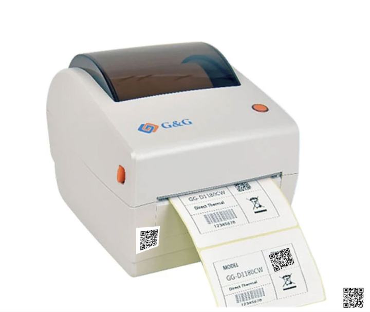 D1180 CW BARKOD USB ETİKET YAZICI WHITE